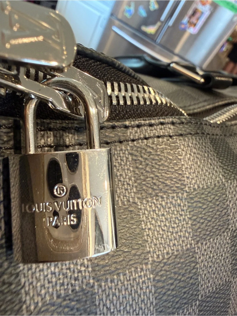 Authentic Louis Vuitton Duffle Bag like new